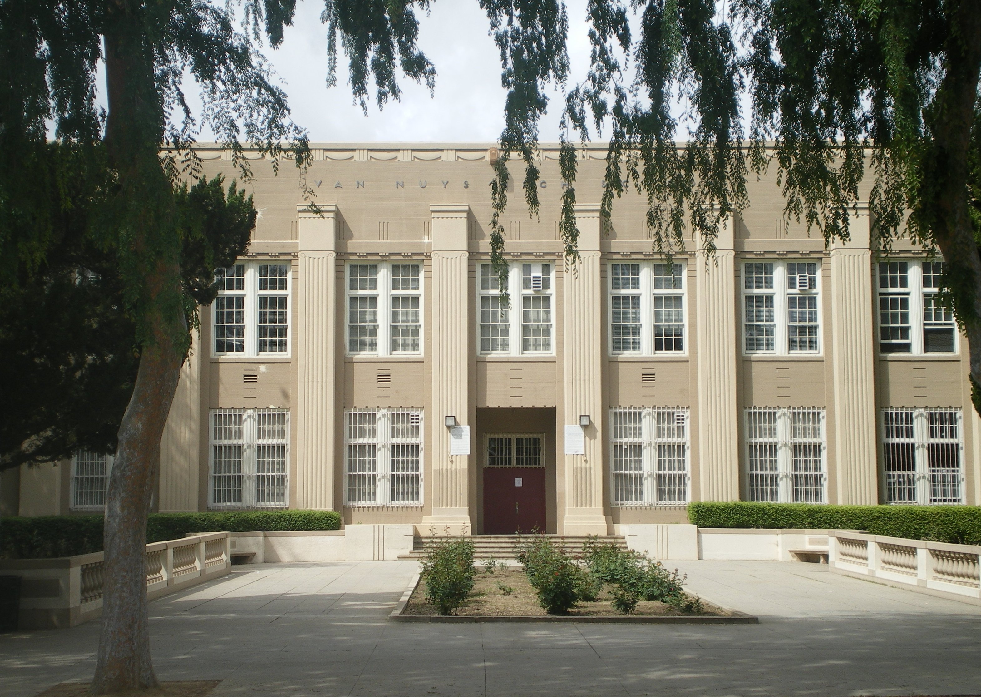 Van Nuys High School campus